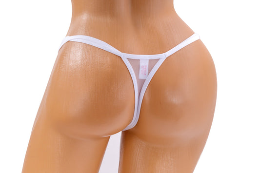 Essential Thongs - White Diva Bikini
