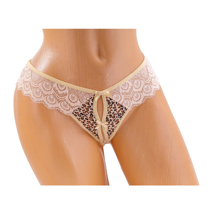 Date Night Panties - Begie / Leopard