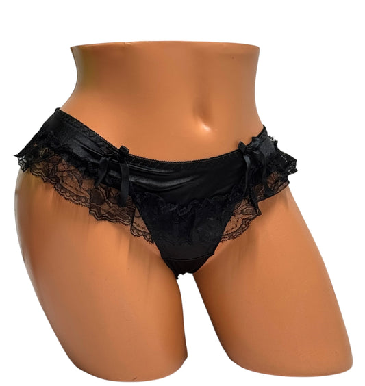 Essential Thongs - Black