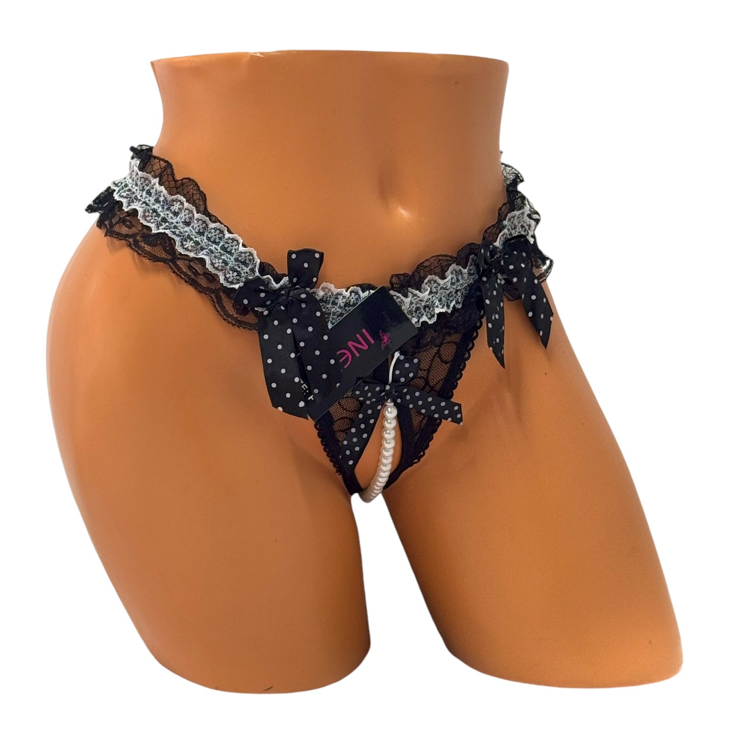 Date Night Panties - Black / White