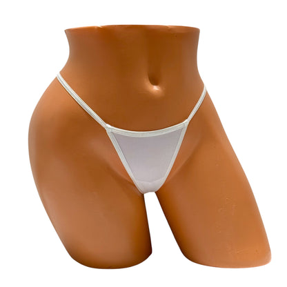 Y-Back Thong – White