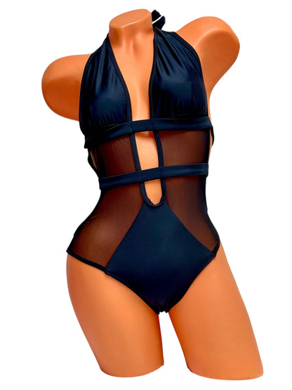 Exclusive One-Piece Swimsuit - Black Diva Bikini
