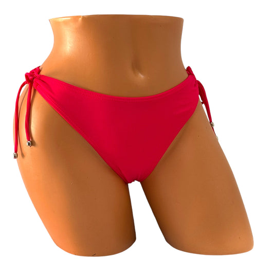 Elegant Tie Thong Bikini Bottom – Red Diva Bikini