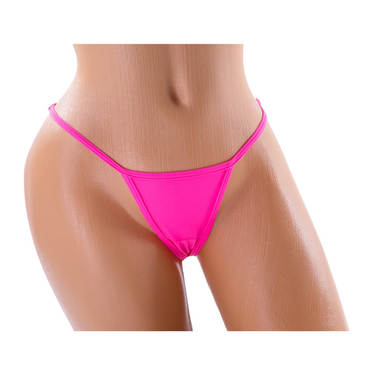 G-String Bikini Bottom – Pink Diva Bikini