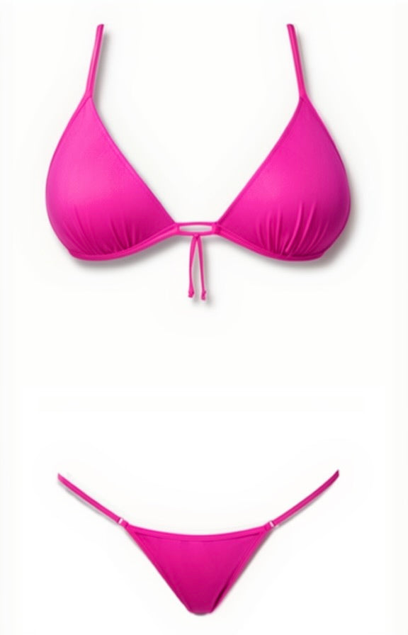 Push-Up G-String Bikini Set – Pink Diva Bikini