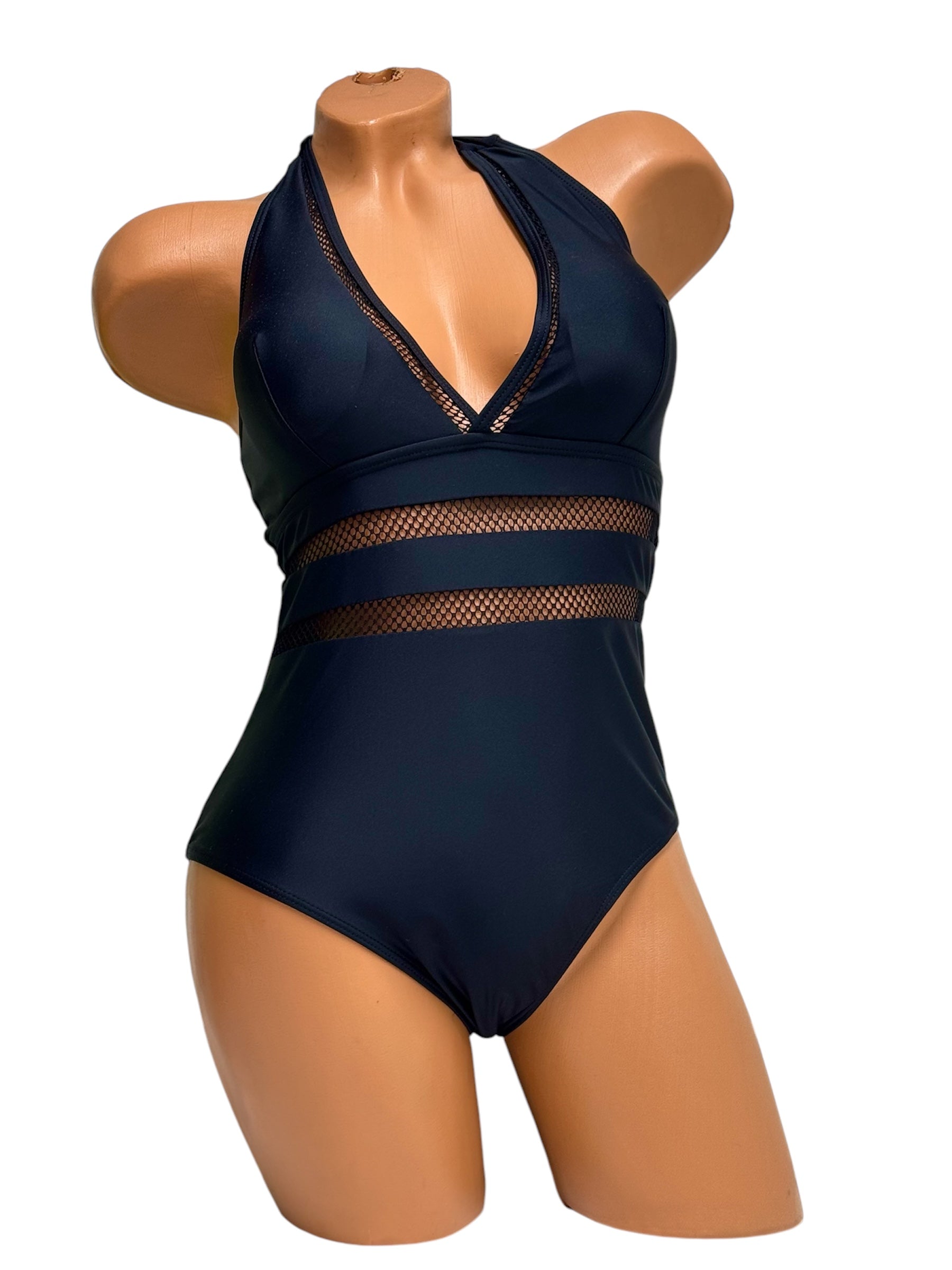 One-Piece Swimsuit - Black Diva Bikini