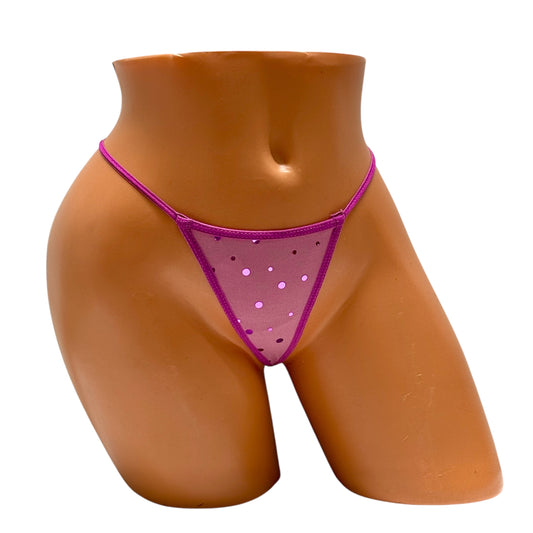 Y-Back Thong – Pink