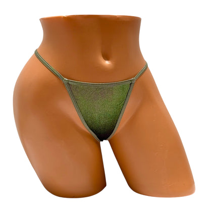 Y-Back Thong – Green